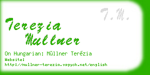 terezia mullner business card